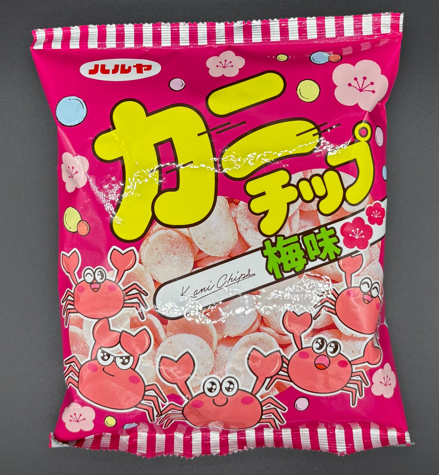 【No. HR61012】HARUYA KANI CHIPS PLUM FLAVOR 50g