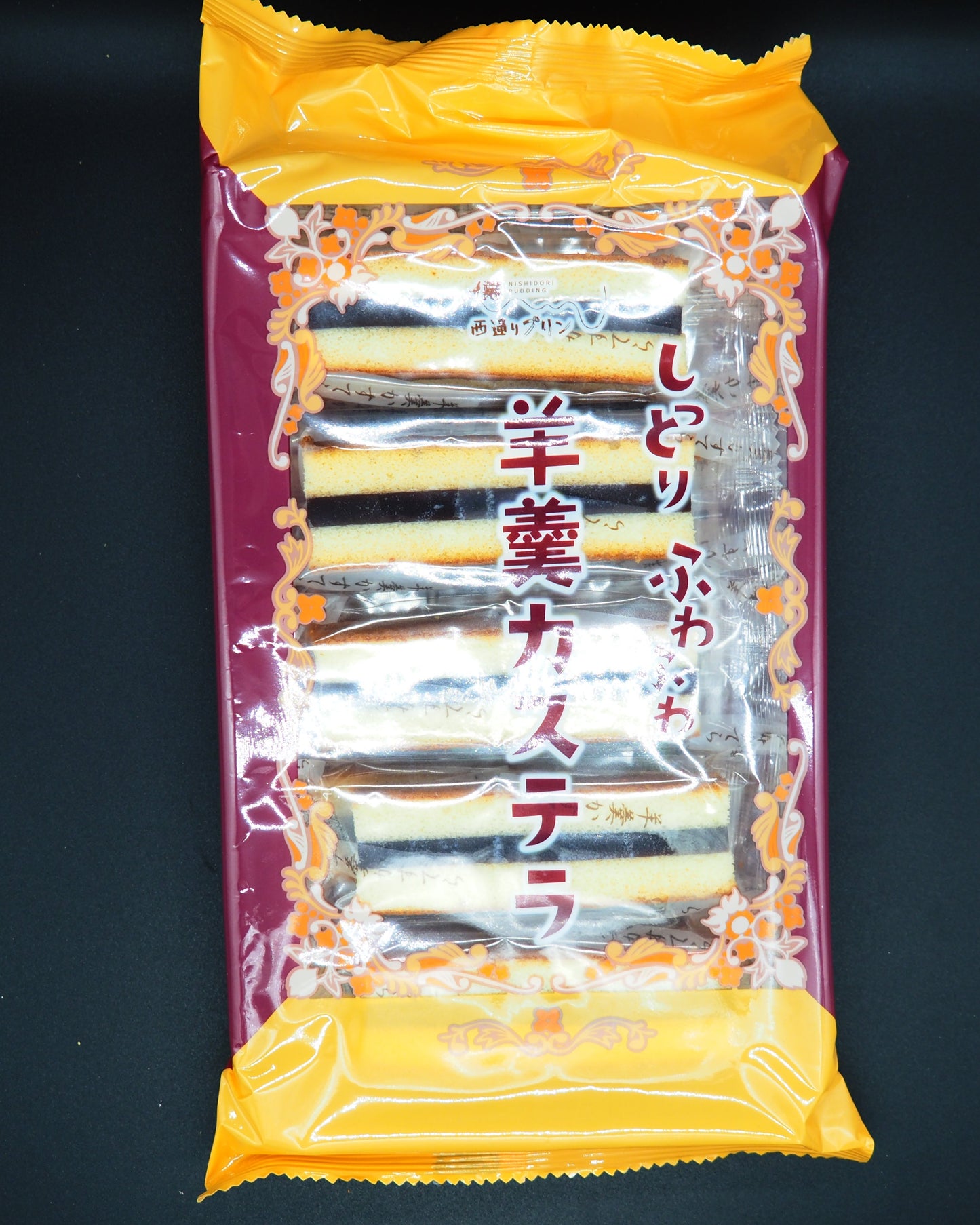 【NISHIDORI PUDDING】  YOUKAN CASTELLA 12P 170g