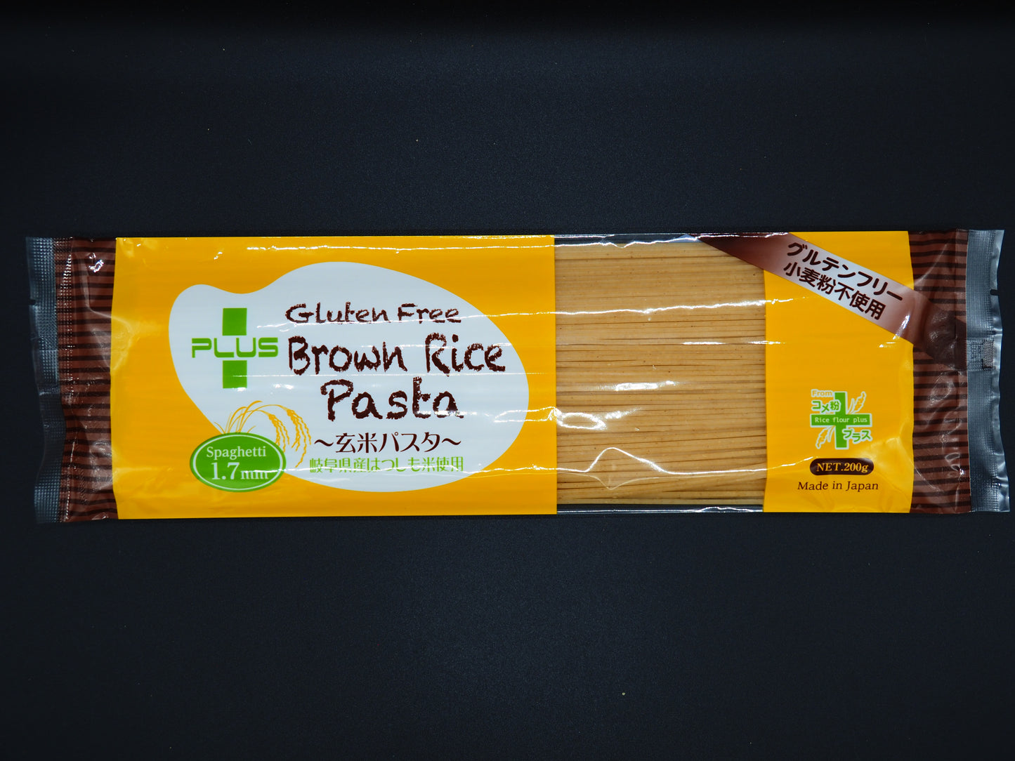 【PLUS】  GLUTEN FREE BROWN RICE PASTA (SPAGHETTI) 200g