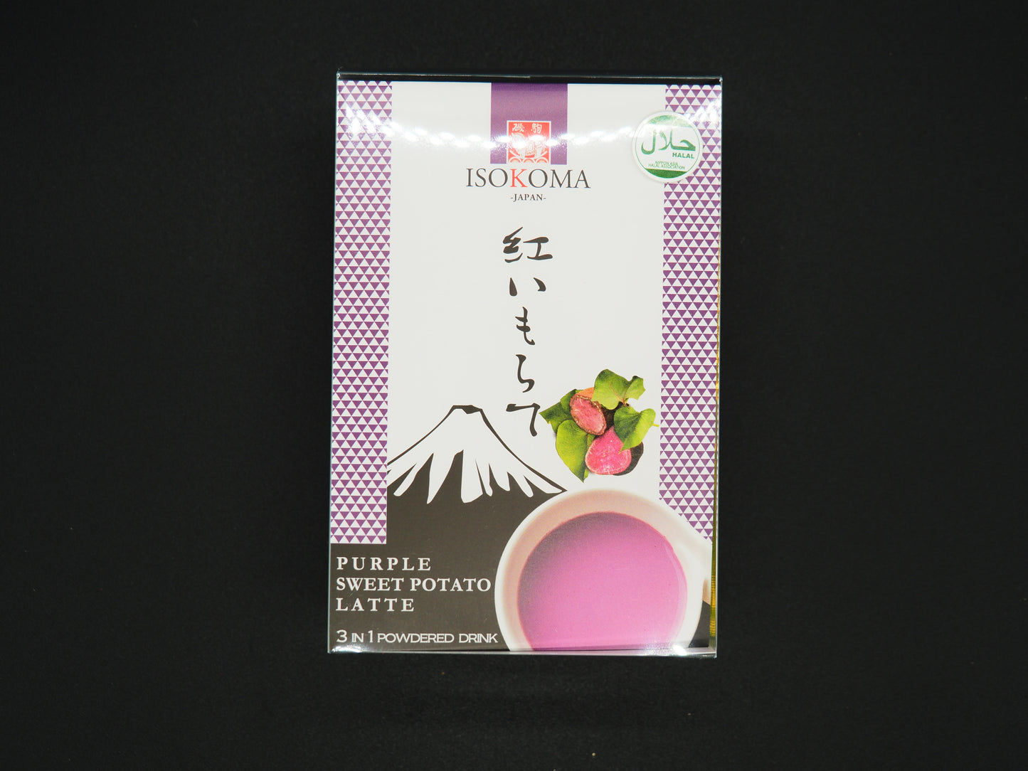 【ISOKOMA】  PURPLE SWEET POTATO LATTE 15g x 5P