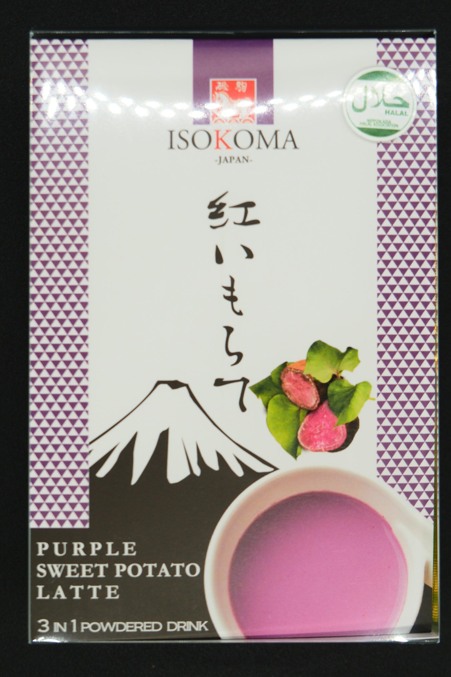 【ISOKOMA】  PURPLE SWEET POTATO LATTE 15g x 5P