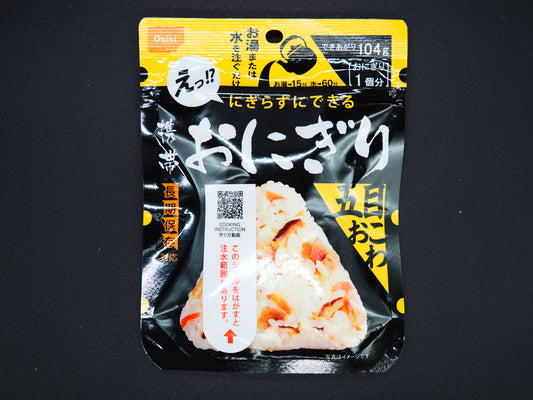 【ONISHI FOODS】  KEITAI ONIGIRI GOMOKUOKOWA 45g