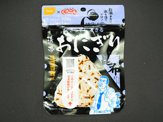 【ONISHI FOODS】  KEITAI ONIGIRI KONBU 42g