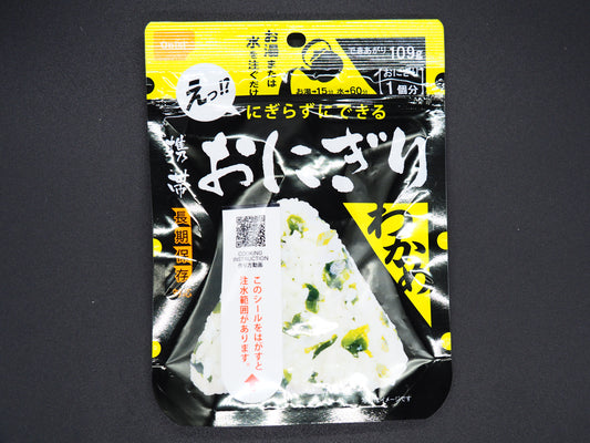 【ONISHI FOODS】  KEITAI ONIGIRI WAKAME 42g