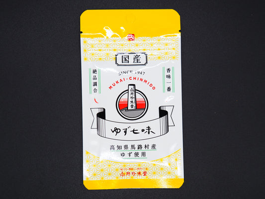 【MUKAI CHINMIDO】  Japanese Yuzu Shichimi   (bag) 8g