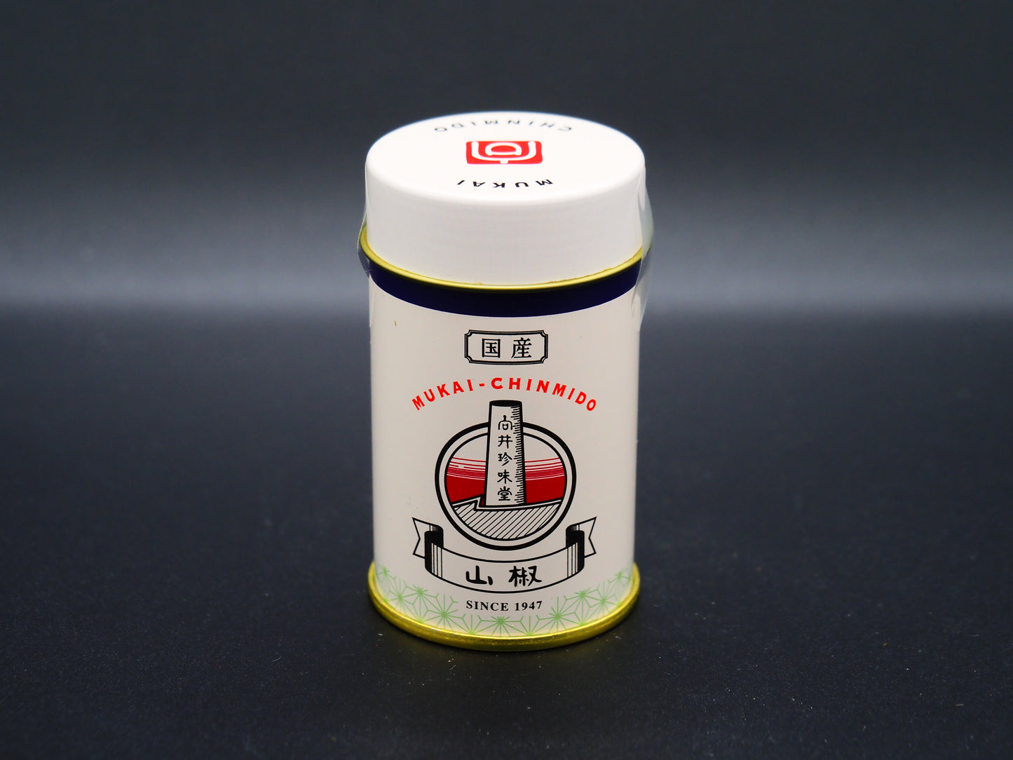 【MUKAI CHINMIDO】  Japanese pepper (Made in Wakayama pref.) (can)