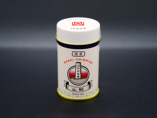 【MUKAI CHINMIDO】  Japanese pepper (Made in Wakayama pref.) (can)