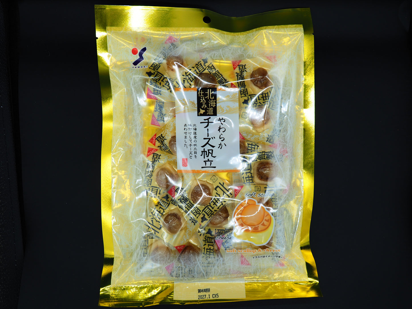 【YAMAEI】  SOFT SCALLOP WITH CHEESE