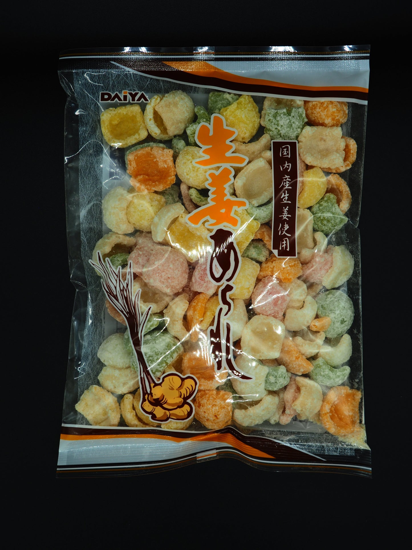 【DAIYA】  GINGER RICE CRACKERS 55g