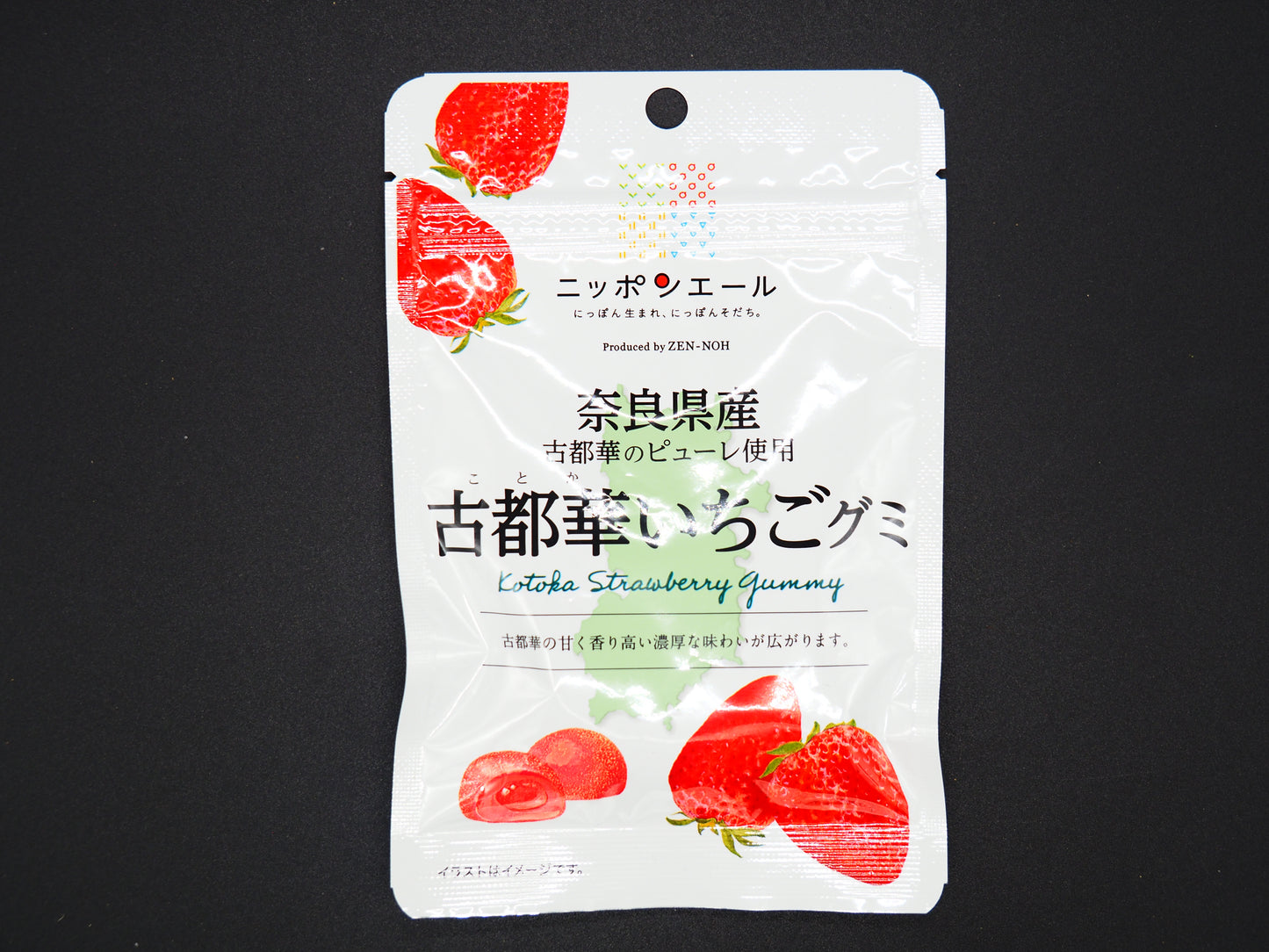 【ZENNOU】  NARA KOTOKA STRAWBERRY GUMMY 40g