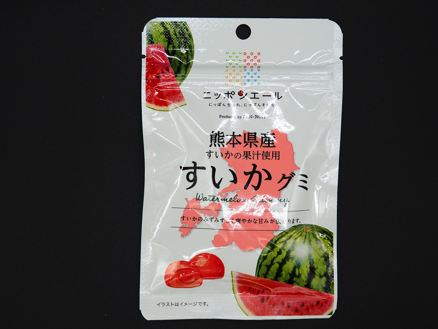 【ZENNOU】  KUMAMOTO WATERMELON GUMMY 40g