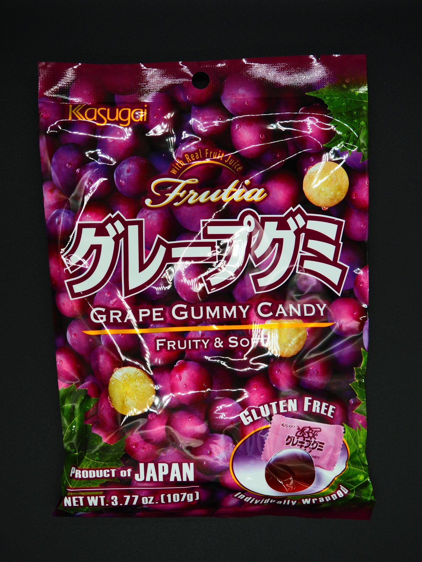 【KASUGAI】  GRAPE GUMMY 113g (Net107g)