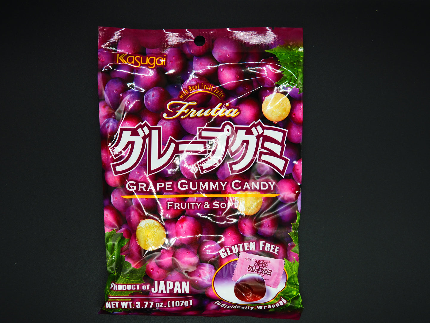 【KASUGAI】  GRAPE GUMMY 113g (Net107g)