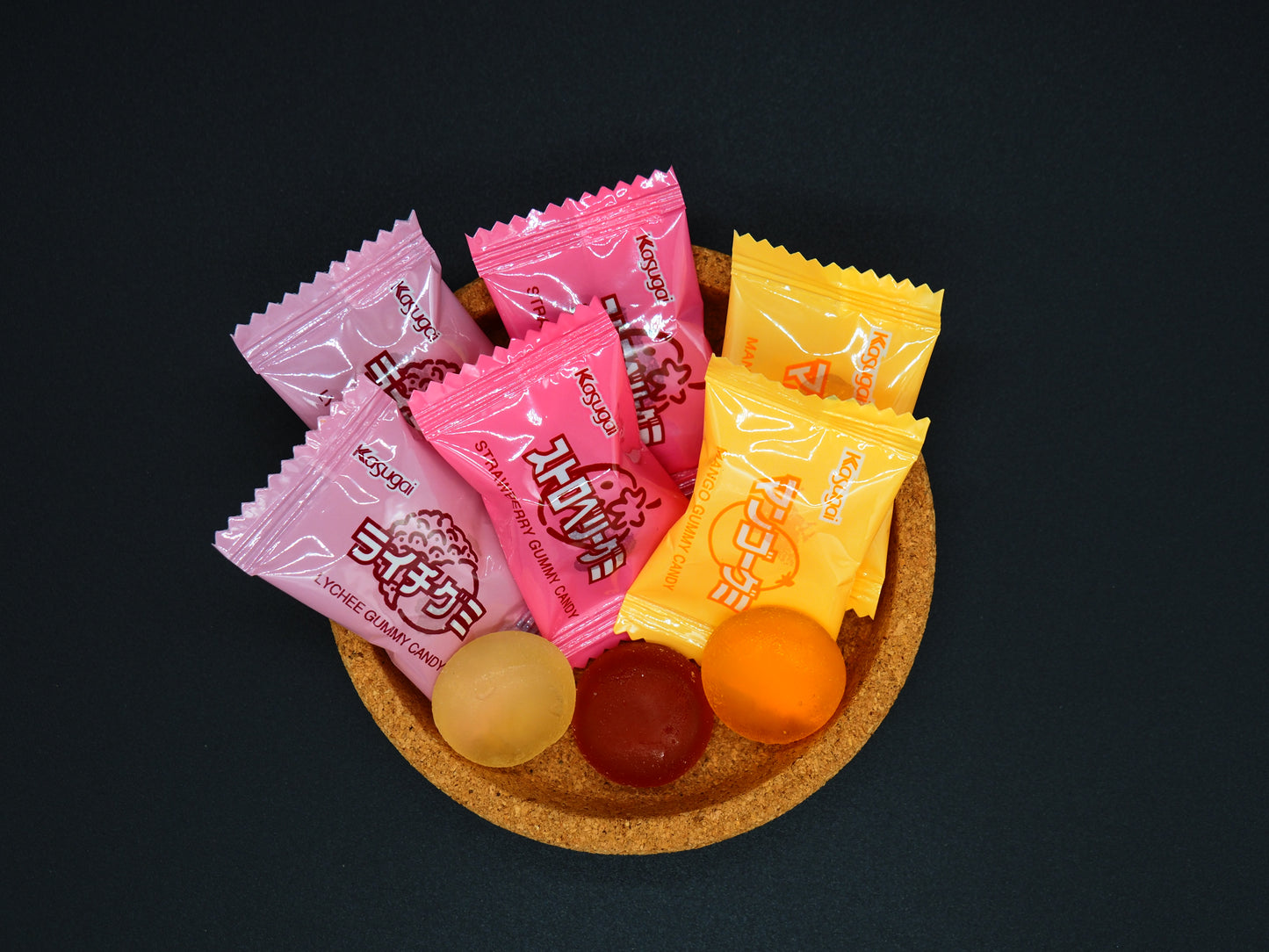 【KASUGAI】  FRUIT GUMMY ASSORTMENT 108g (102g)