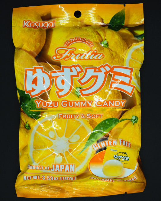 【KASUGAI】  YUZU CITRUS GUMMY 102g