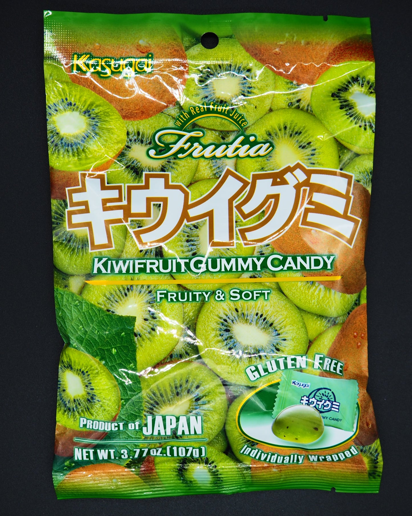 【KASUGAI】  KIWI GUMMY 113g (107g)