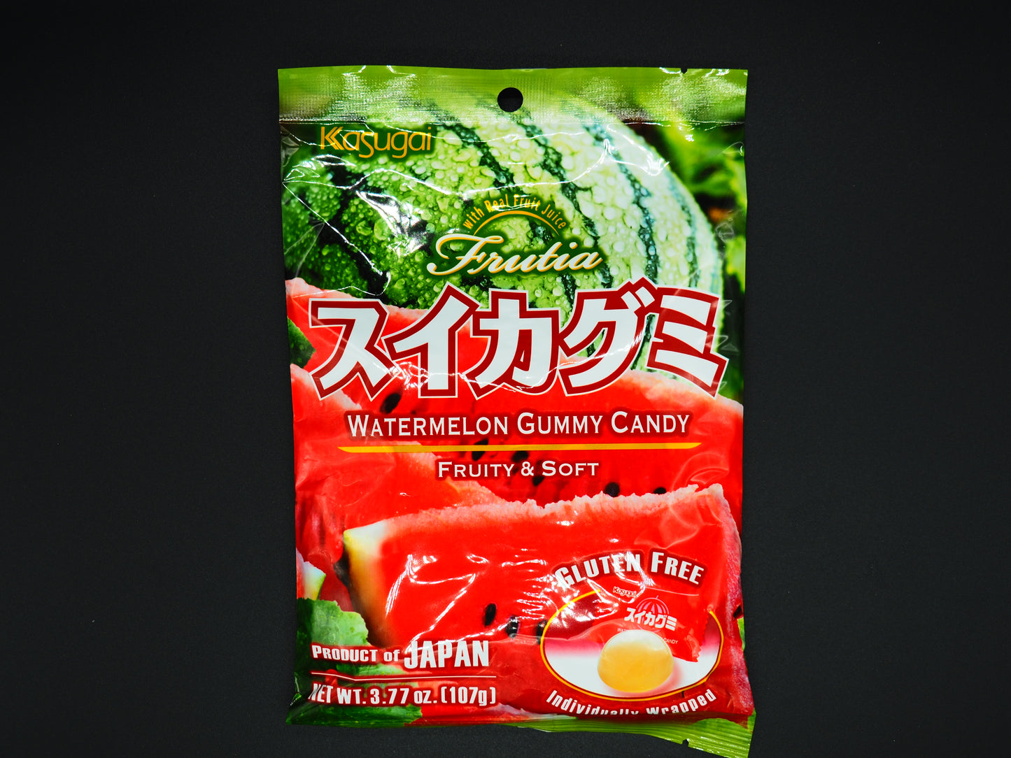 【KASUGAI】  WATER MELON GUMMY 113g (107g)