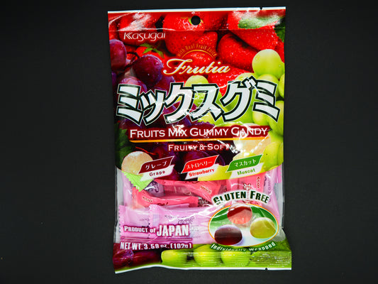 【KASUGAI】  FRUITS GUMMY 102g