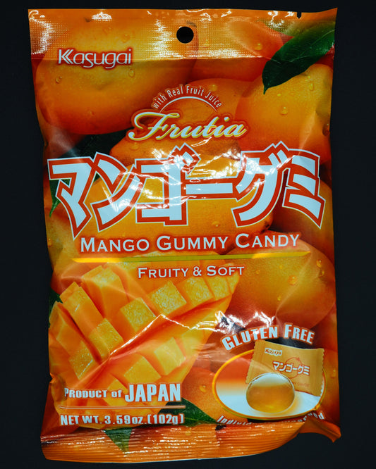 【KASUGAI】  MANGO GUMMY 108g (net 102g)