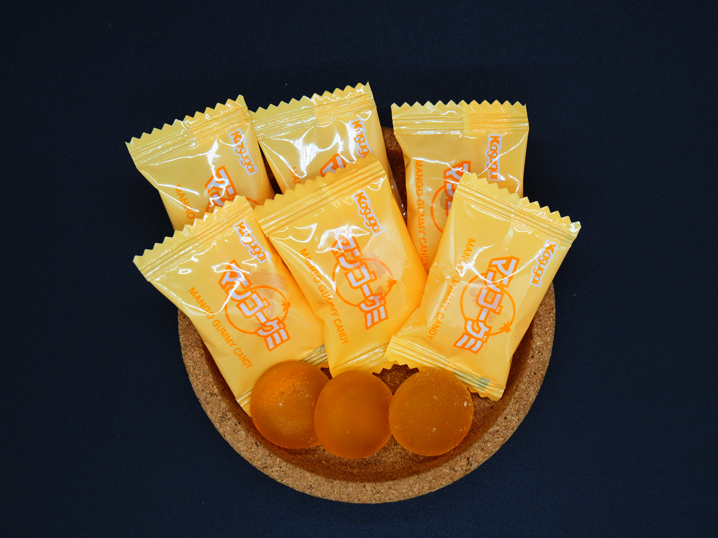 【KASUGAI】  MANGO GUMMY 108g (net 102g)