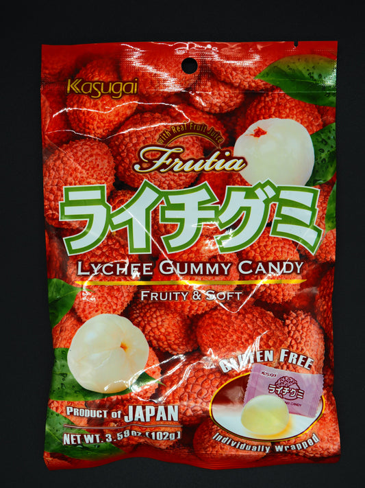 【KASUGAI】  LYCHEE GUMMY 108g (102g)