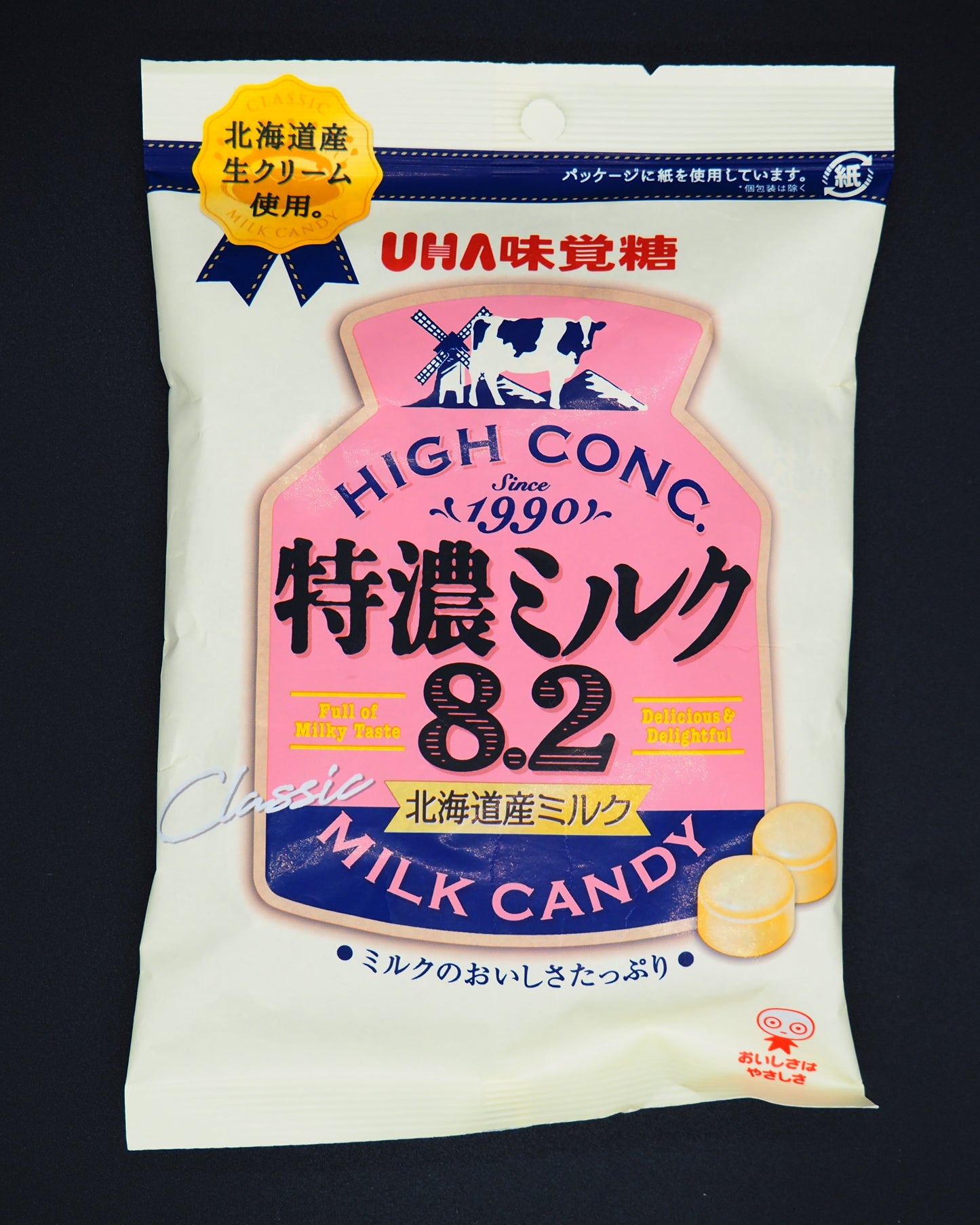 【UHA】  TOKUNO MILK 8.2 CANDY 88g