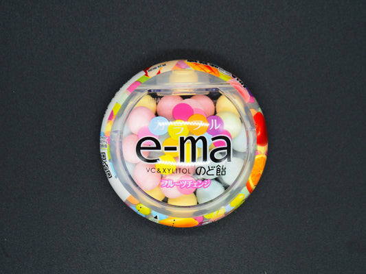 【UHA】  E-MA THROAT CANDY COLORFUL FRUITS 33g