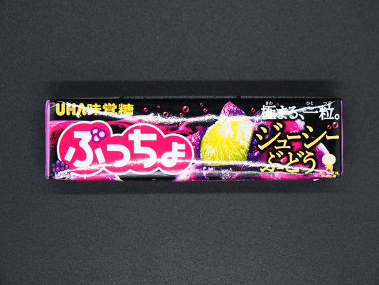 【UHA】  PUCCHO STICK SOFT CANDY  GRAPE