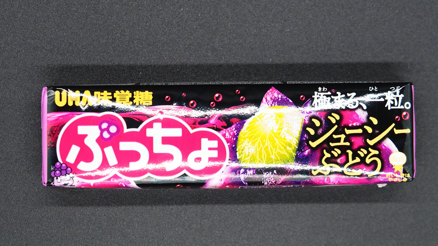 【UHA】  PUCCHO STICK SOFT CANDY  GRAPE