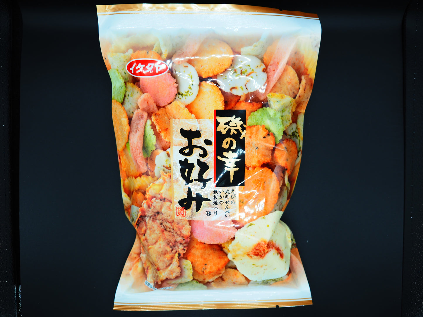 【IKEDAYA】  RICE CRACKER SEAFOOD MIX 110g