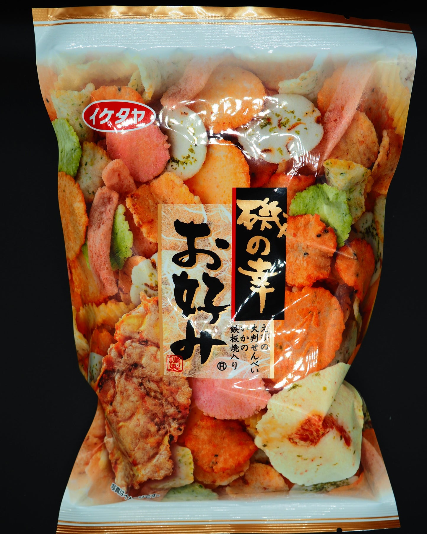 【IKEDAYA】  RICE CRACKER SEAFOOD MIX 110g