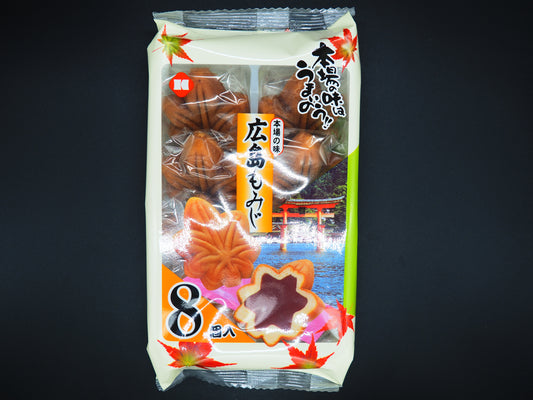 【KOTOBUKI】  SWEET BEAN CAKE (HIROSHIMA MOMIJI) 8p 10.5oz.(300g)