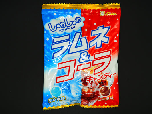 【LION】  RAMUNE &COLA CANDY 50g