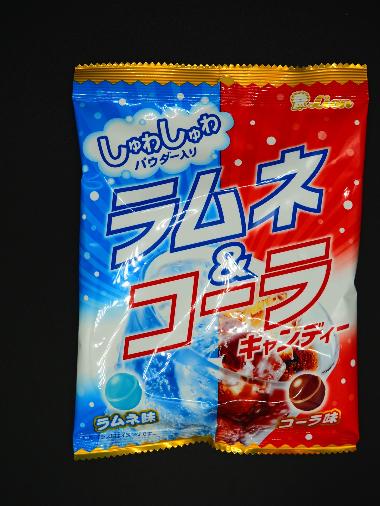 【LION】  RAMUNE &COLA CANDY 50g