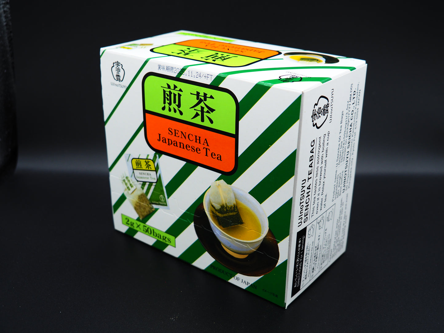 【UJI NO TSUYU】  GREEN TEA BAG BALUE PACK 2gX50p