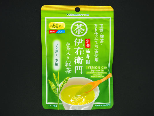 【UJI NO TSUYU】  GREEN TEA POWDER IYEMON   40g