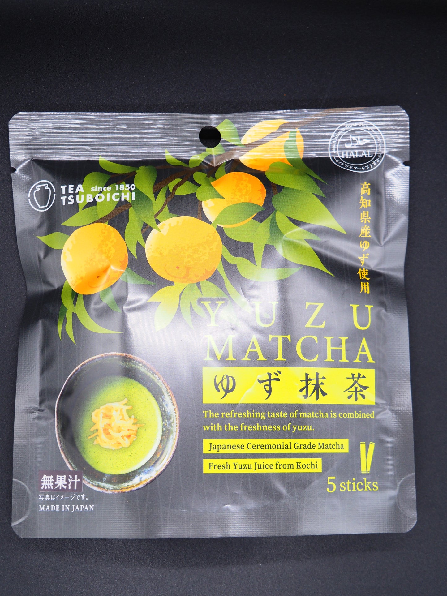 【TUBOICHI 】  YUZU MATCHA STICK 50g(5p)