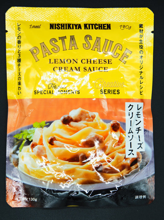 【NISHIKI】  LEMON CHEESE CREAM PASTA SAUCE 130g